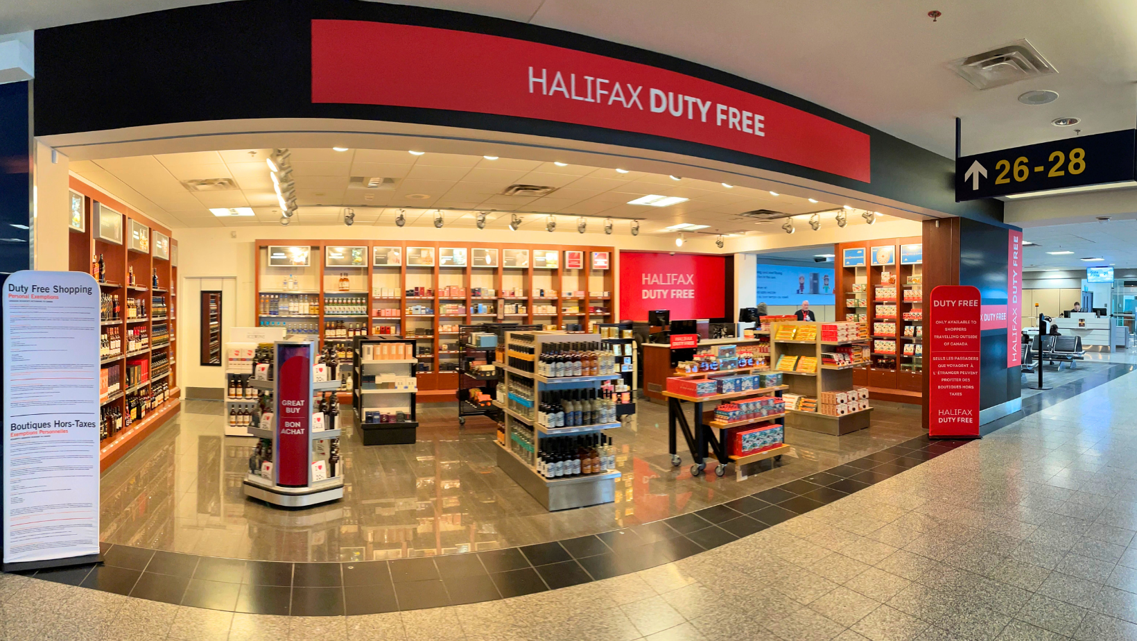 Our duty free shop